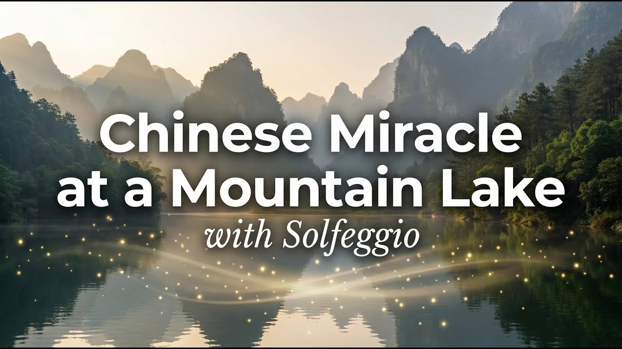 Chinese Miracle at a Mountain Lake with Solfeggio