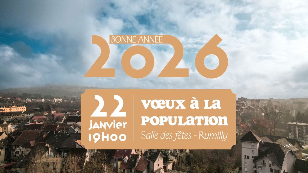 Bonne année 2026 à Rumilly !