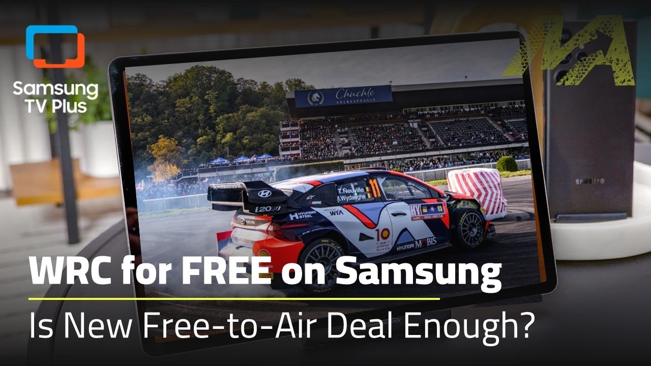 Watch WRC for FREE on Samsung, but why not put it on YouTube?