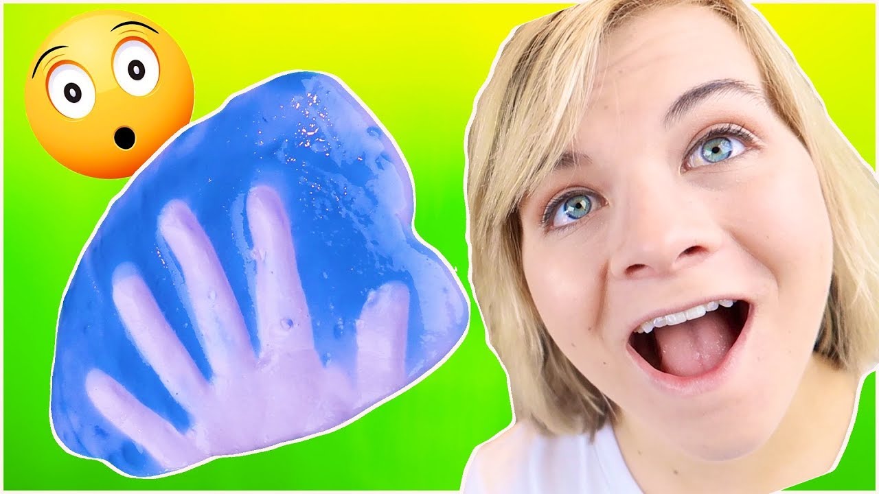 DIY COLOR CHANGING SLIME! // SoCassie
