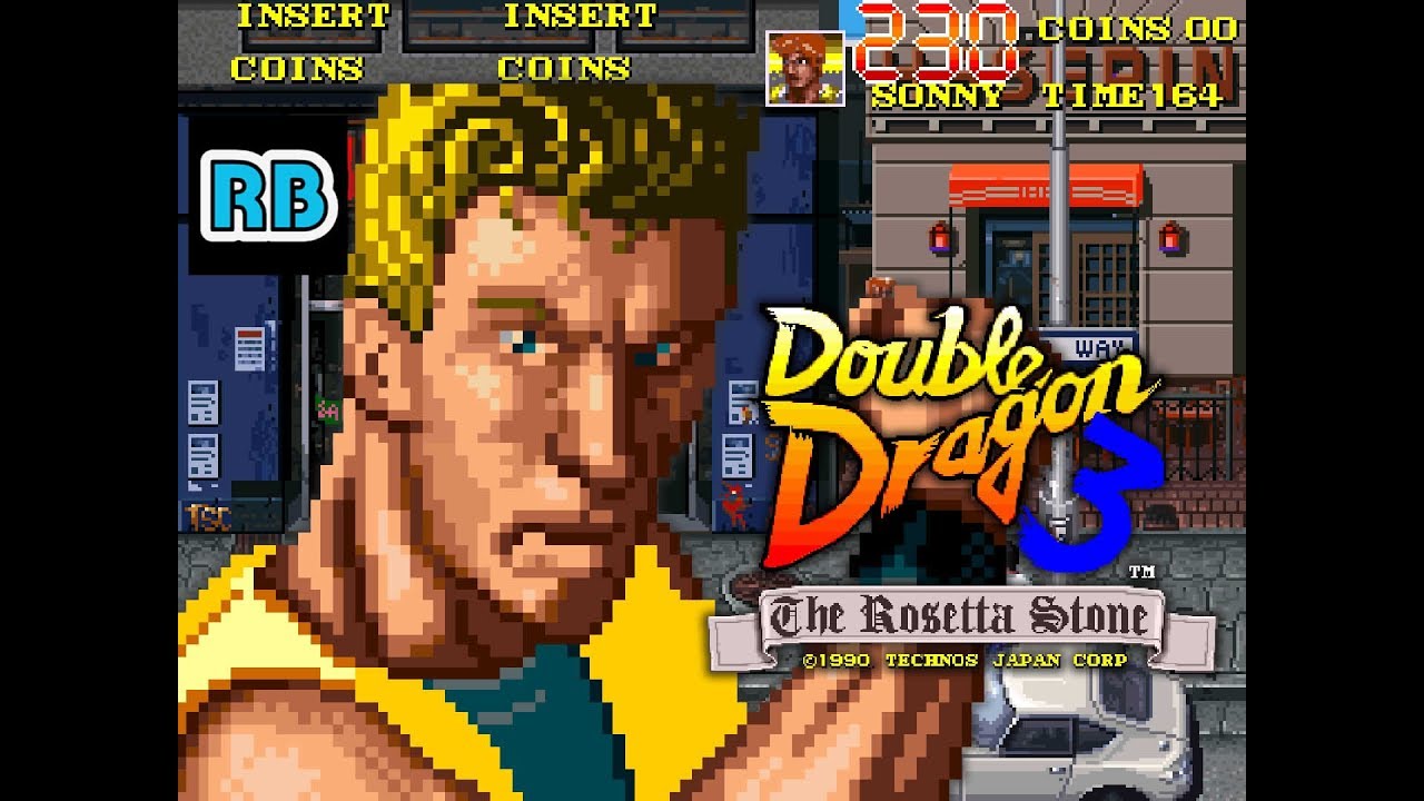 1990 [60fps] Double Dragon 3 Hardest ALL