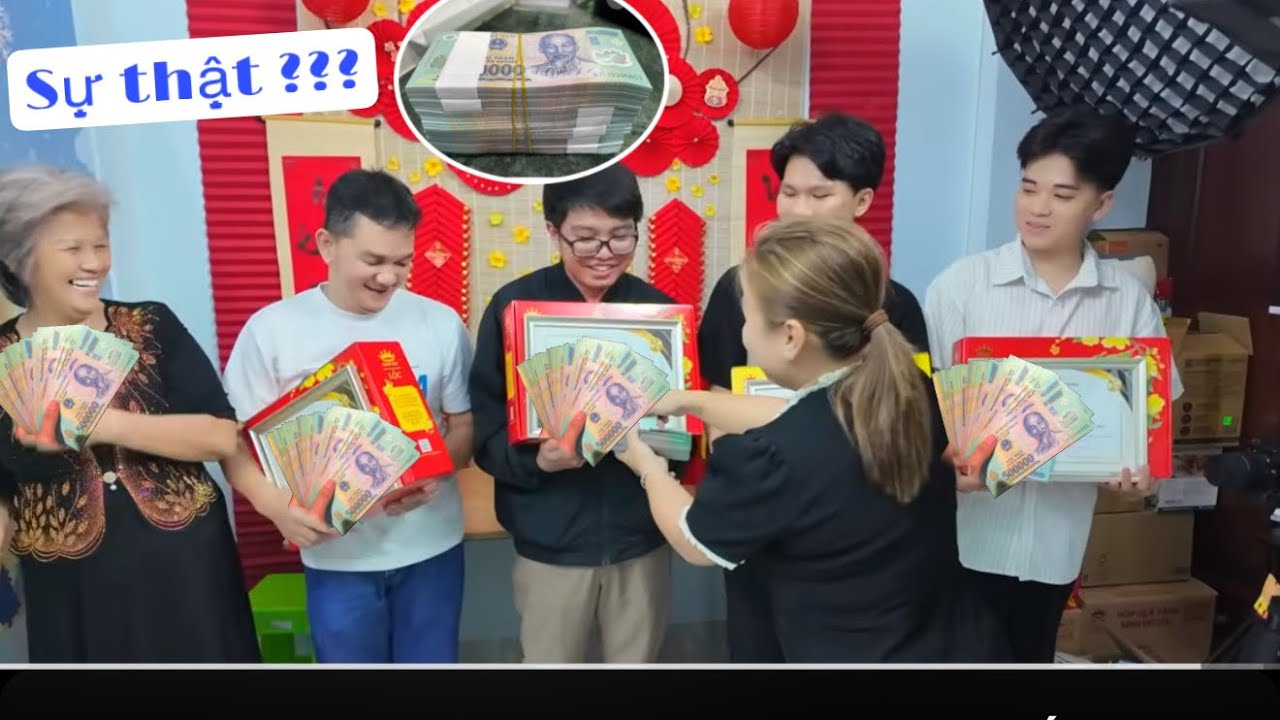 Không phải khoe – nhưng đây là con số thưởng Tết thật cho toàn thể nhân viên c.ty Quỳnh 