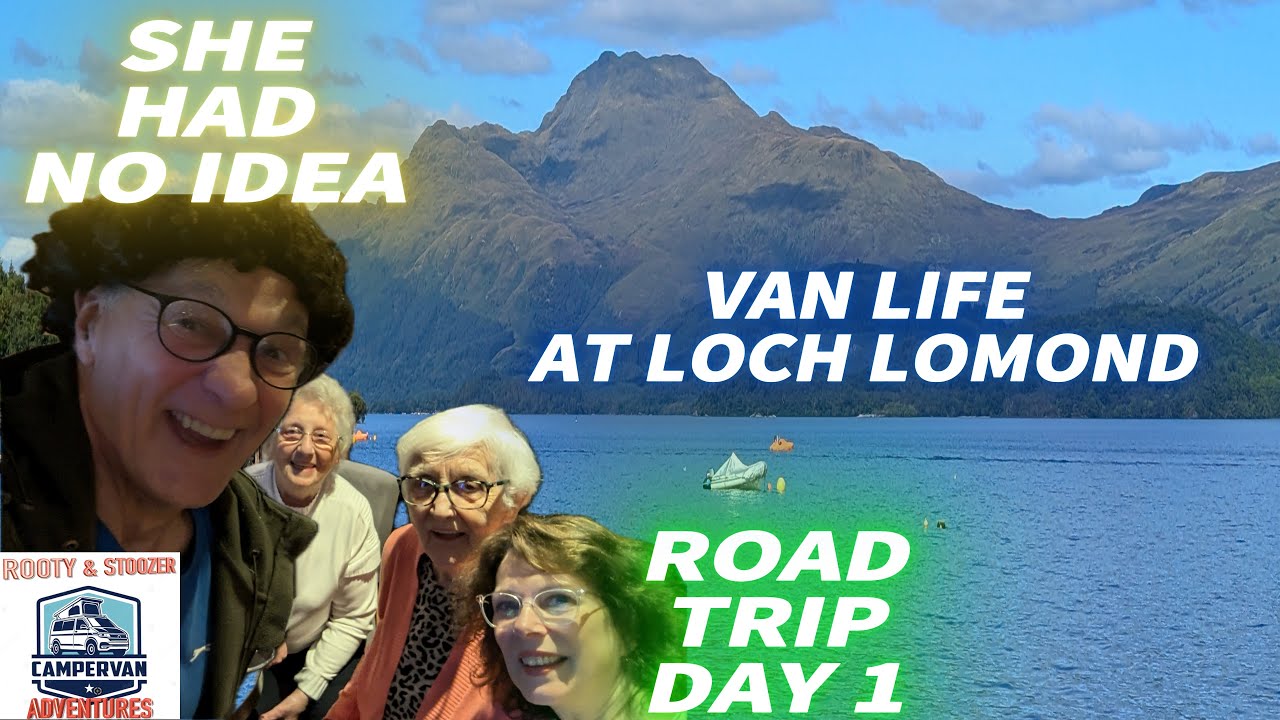 Scottish Lochs Vanlife | Ben Lomond Views & Luss Campsite Tour