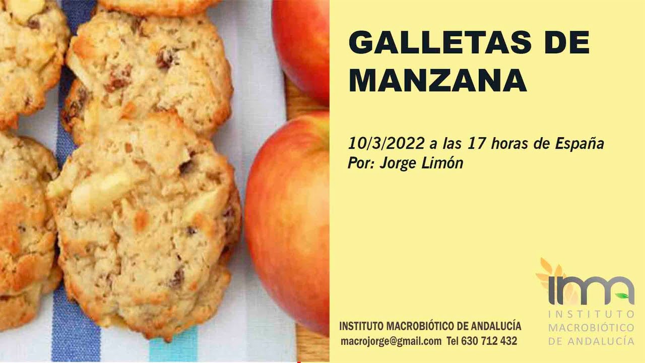 GALLETAS DE MANZANA