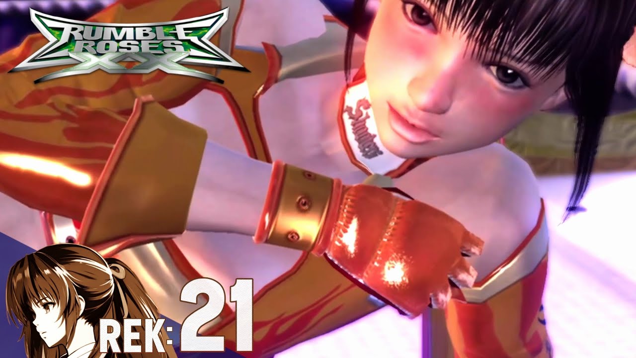 Rumble Roses XX - Makoto (Lose) vs Dr. Cutter - ランブルローズXX | #21 藍原誠/Dr. アナスタシア