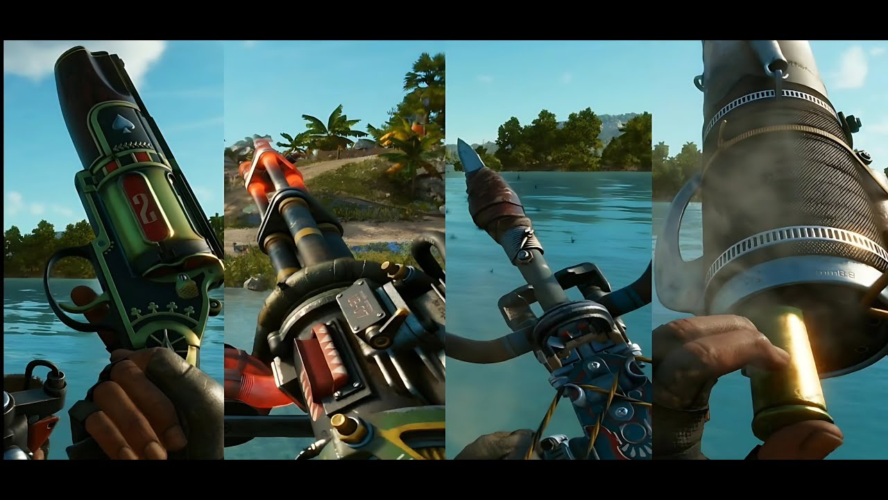 All Resolver Weapons And Reload Animations In Far Cry 6 #gtx1060 #gameplay #gaming