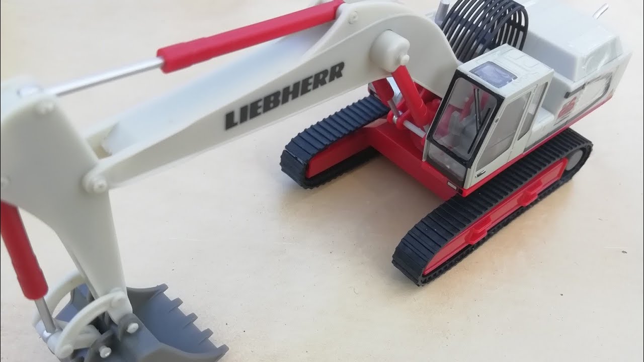 Baubericht Kettenbagger R954 von Herpa 1:87