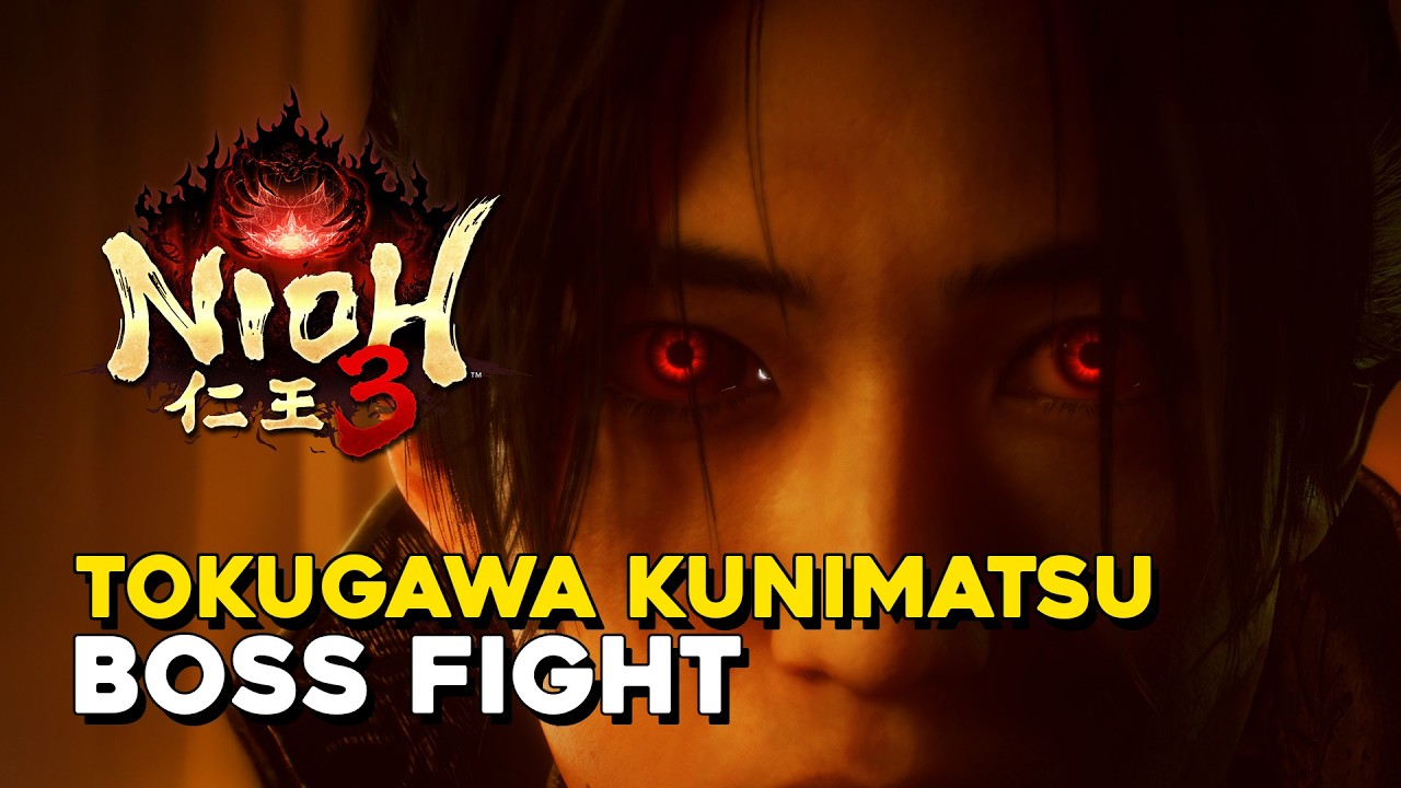Nioh 3 Tokugawa Kunimatsu Boss Fight
