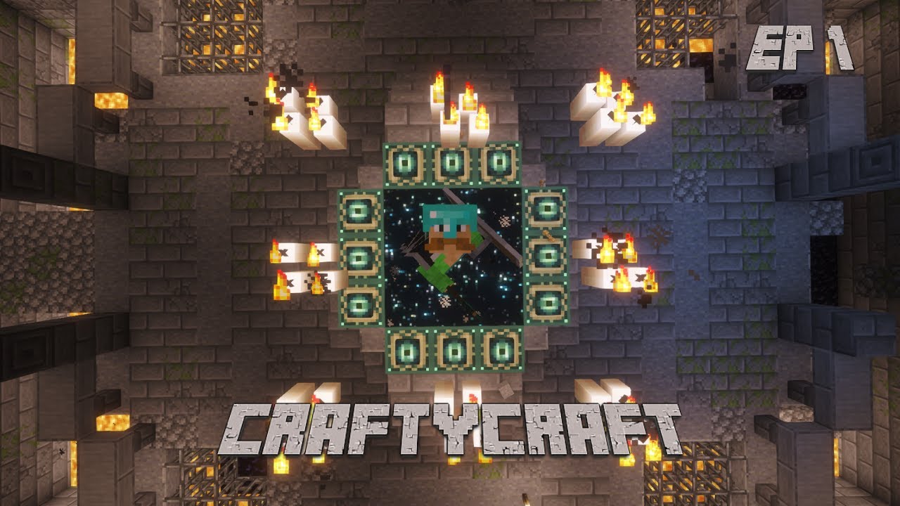 CraftyCraft: EP 1 Dragon fight