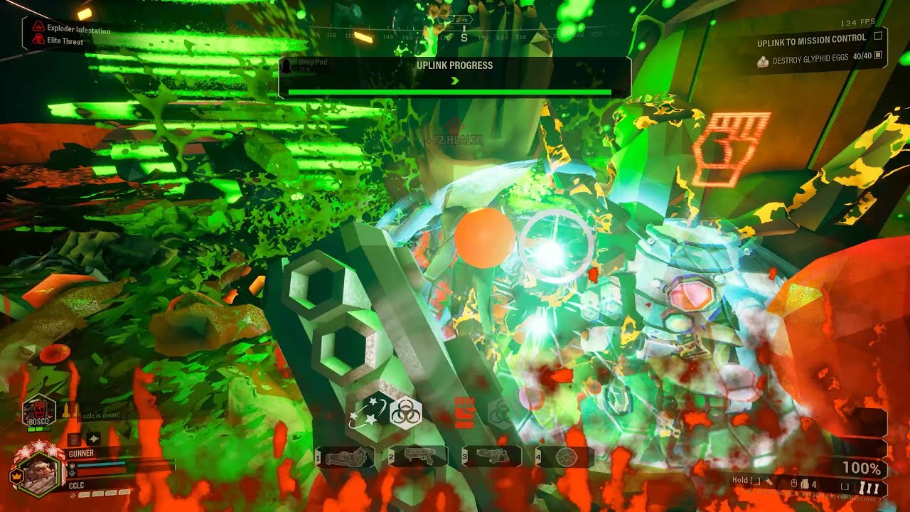 Gunner Salvage Operation x3 Haz 5 Exploder Infestation & Elite Enemies