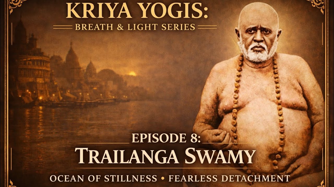 Episode 8- Trailanga Swamy: The Ocean of Stillness | Kriya Yogis: Breath & Light 