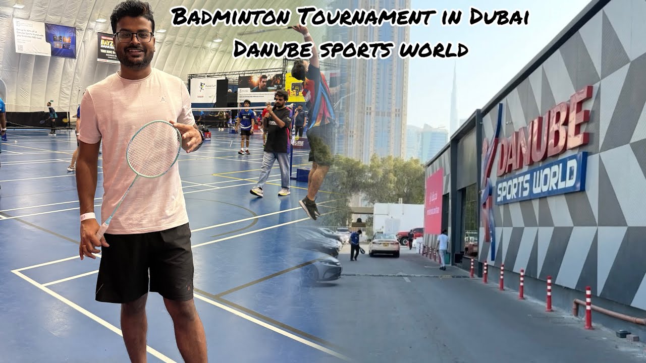 Dubai’s Most Energetic Corporate Badminton Tournament | Danube Sports World 🏸💪