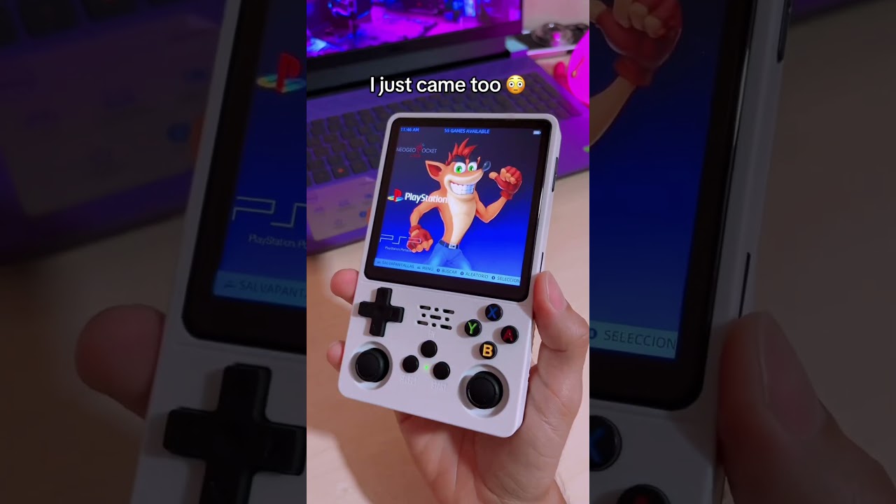 Perfect gift for gamers #r36plus #r36s #retrogaming #console #gameboy #gameboycolor #gameboyadvance