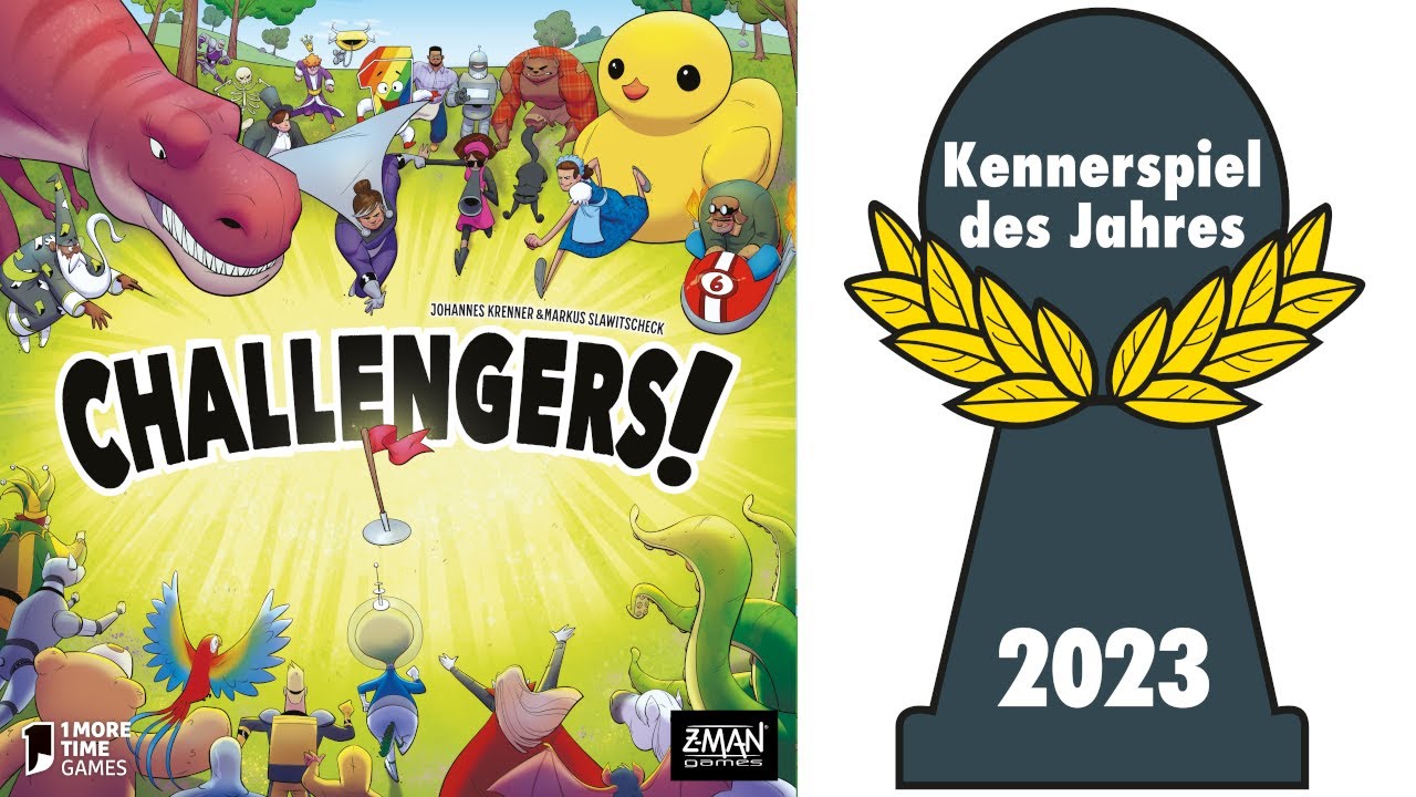 Kennerspiel des Jahres 2023: &bdquo;Challengers!&ldquo;