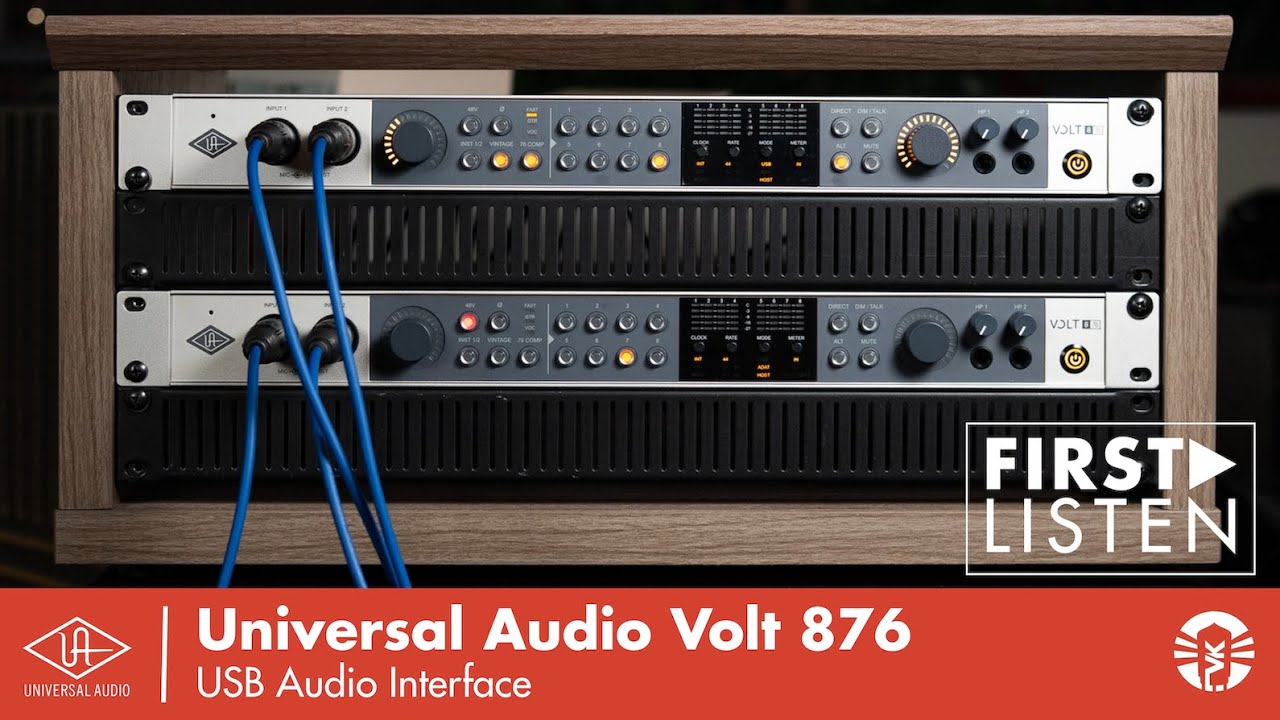 First Listen: Universal Audio Volt 876 Audio Interface