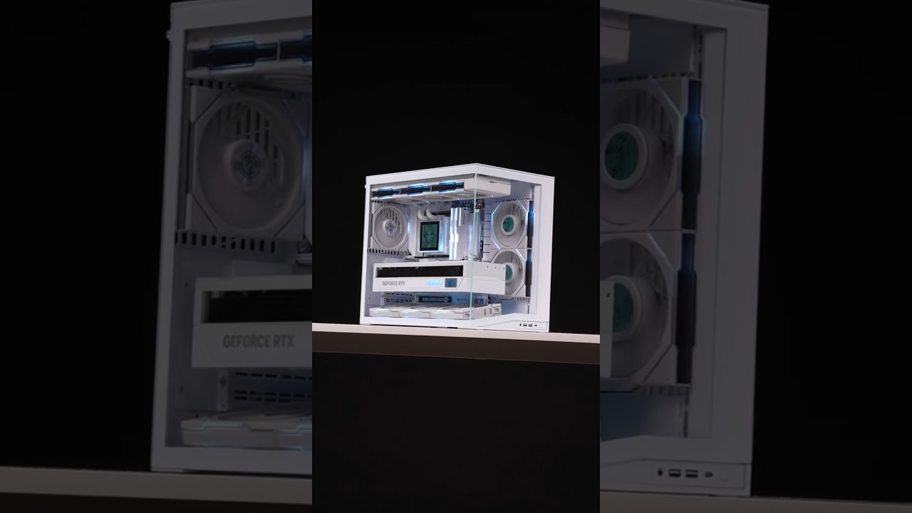 AMD R7 9850X3D Mini GAMING PC SETUP 2026! GIGABYTE RTX 5090😱 #gamingpc #pcbuild #amd #mini