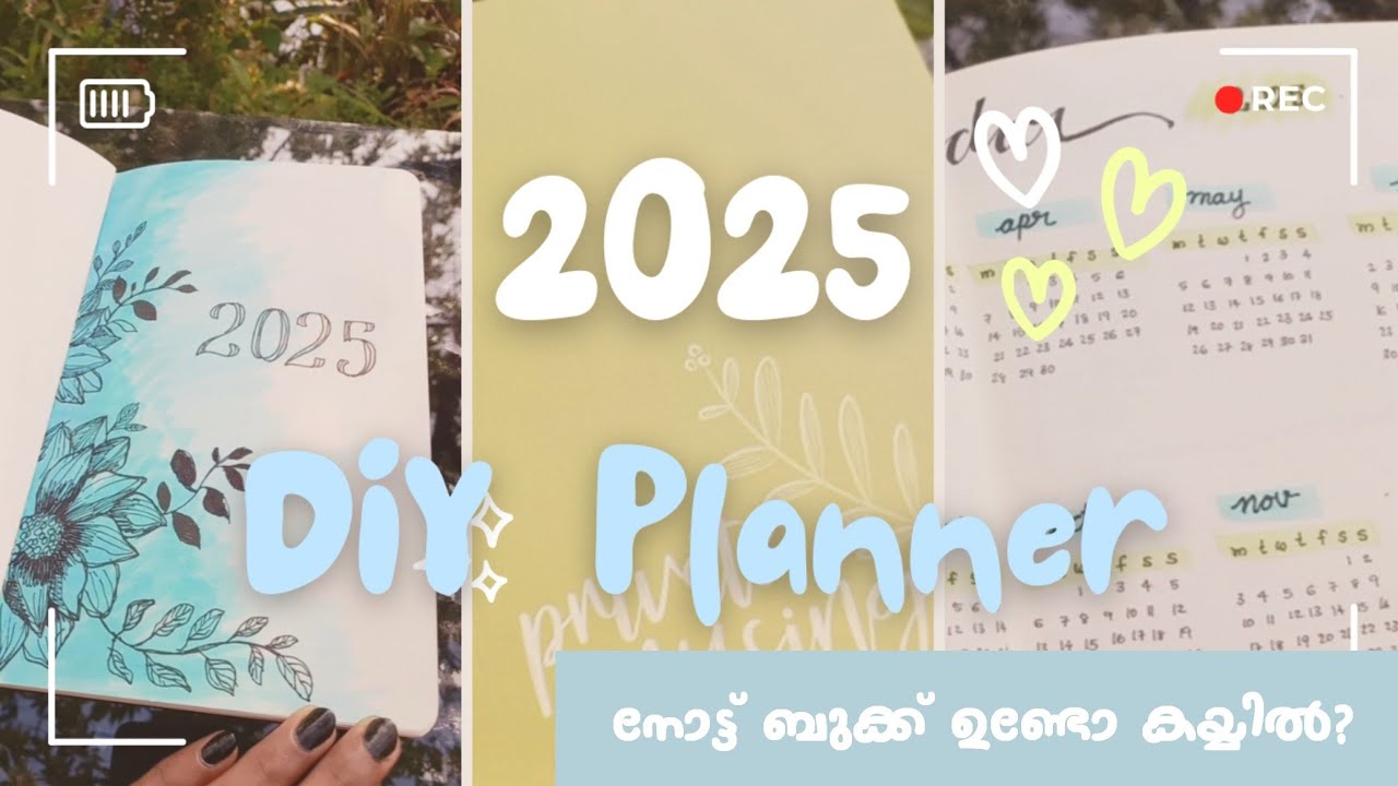 DIY Bullet Journal Planner: Easy & Aesthetic Setup for 2025! | #BulletJournal #DIYPlanner #BujoIdeas
