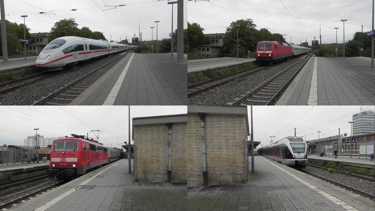 Bochum Hauptbahnhof mit ICE 2&3,IC mit Br 101&120,REs mit 146,425,426&427 und CBB Sonderzug