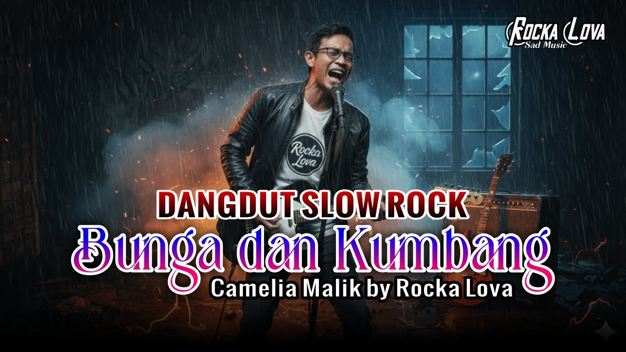 BUNGA DAN KUMBANG - SLOW ROCK DANGDUT COVER | CAMELIA MALIK BY ROCKA LOVA