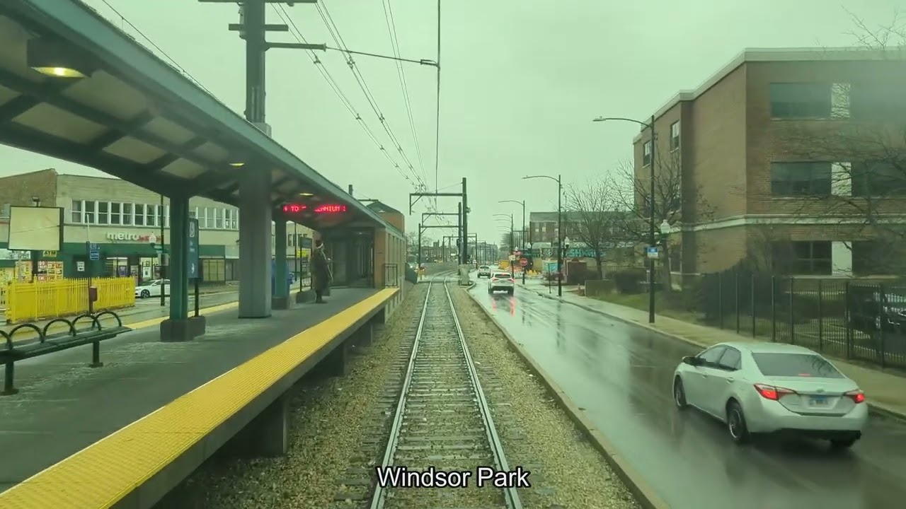 Metra Electric - South Chicago Front of Train Ride