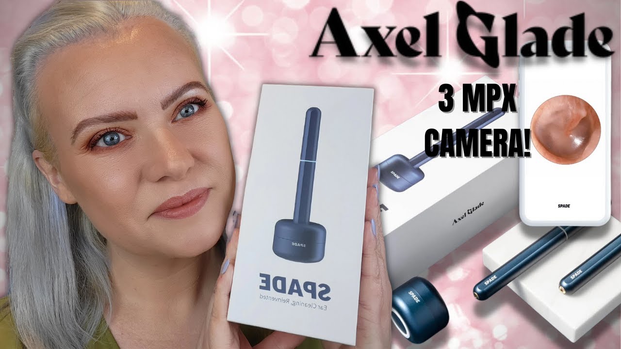 AXEL GLADE SPADE Otoscope Ear Wax Removal Camera Review & Demo | Clare Walch