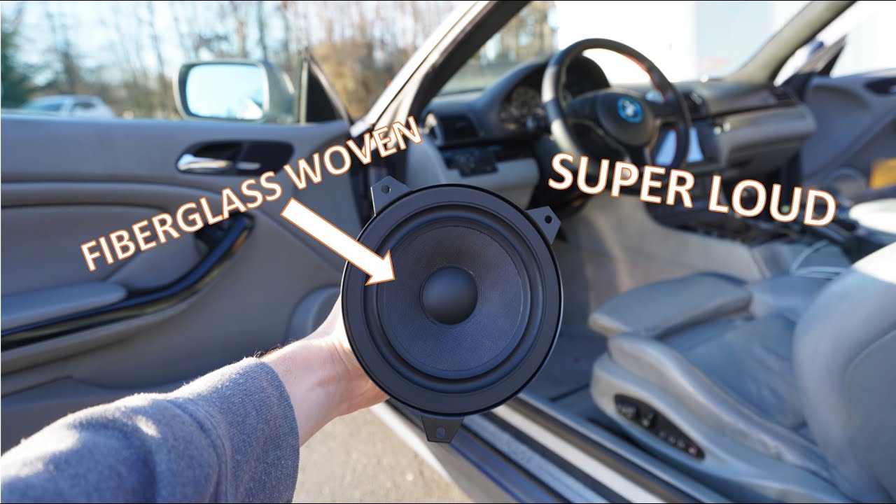BAVSOUND Stage 1 Speaker UPGRADE BMW e46