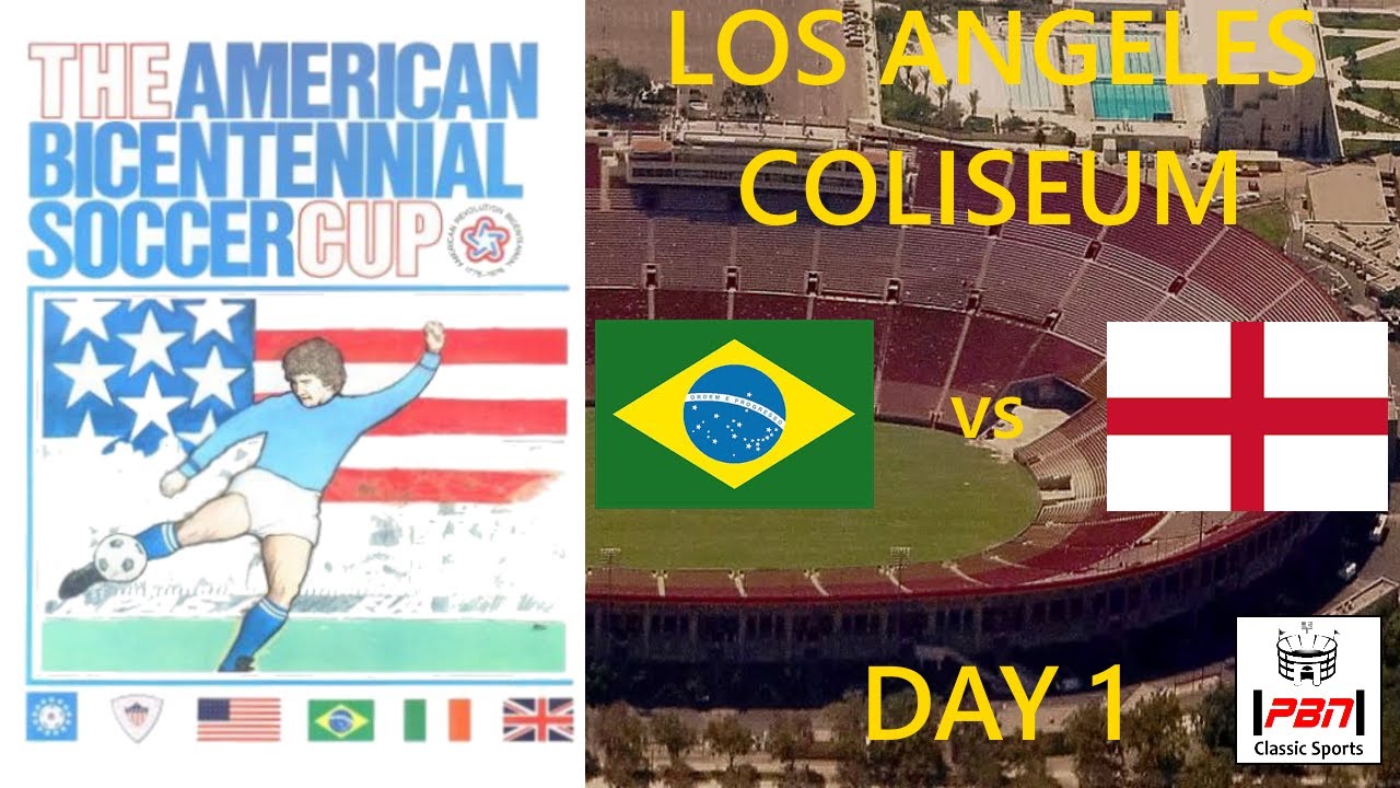 Bicentennial Cup 1976 : Brazil vs England - Day 1