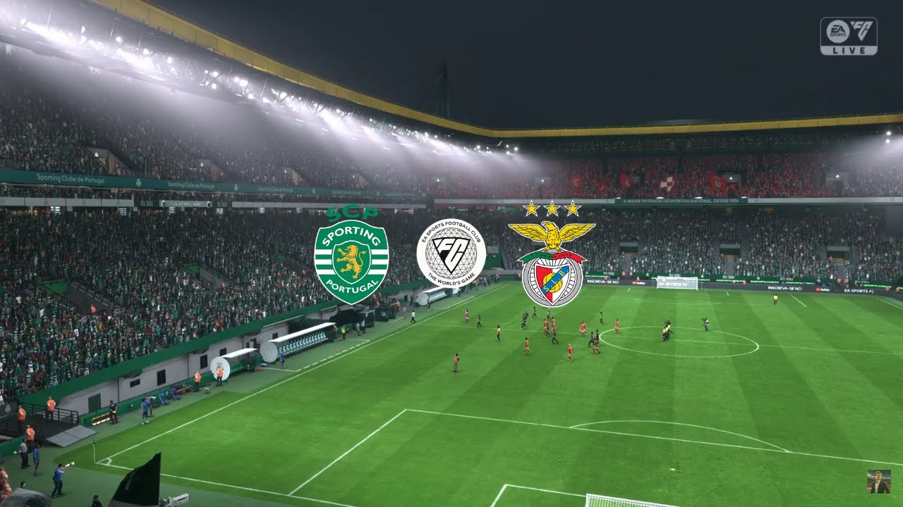 EA FC 25 - Спортинг против Бенфики | Стадион Хосе Альваладе | Геймплей для PS5