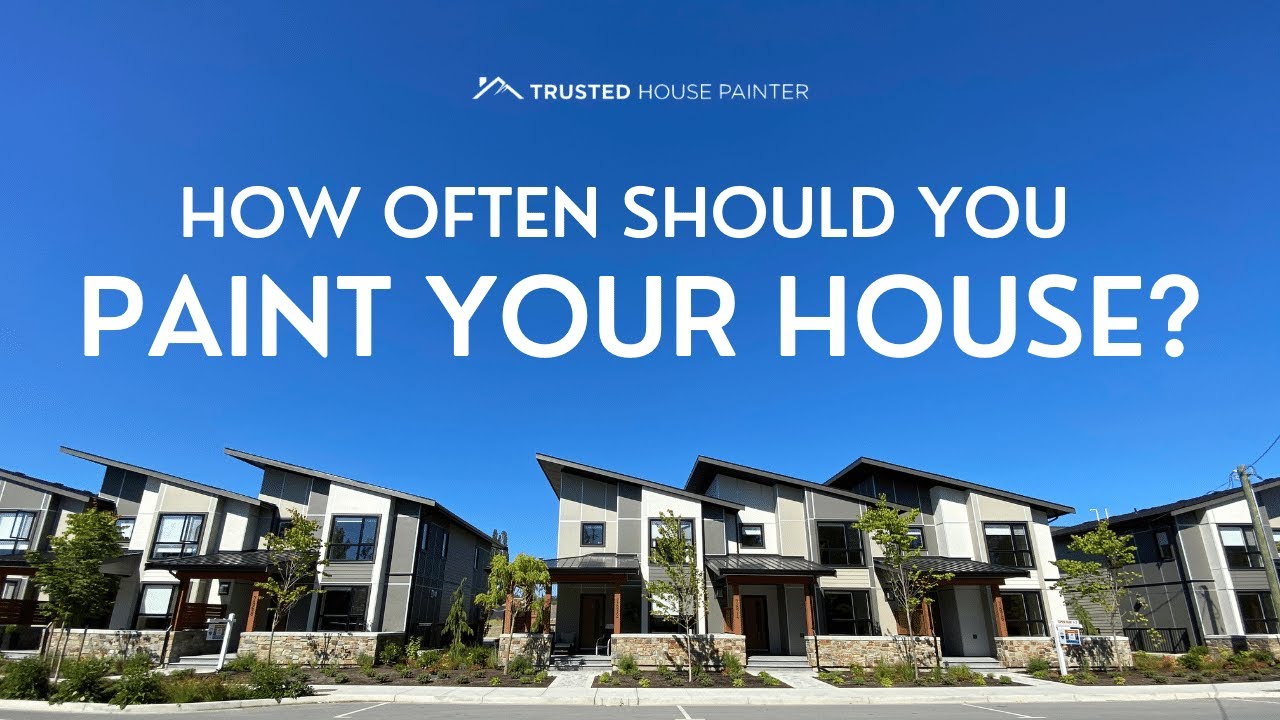 How Often Should You Paint Your House? And How Long Should Your Paint Job Last?