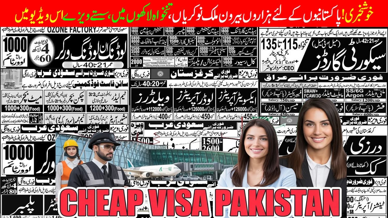 1000+ Foreign Jobs for Pakistanis 2026 | Gulf, Europe & More | All Trades Hiring Now