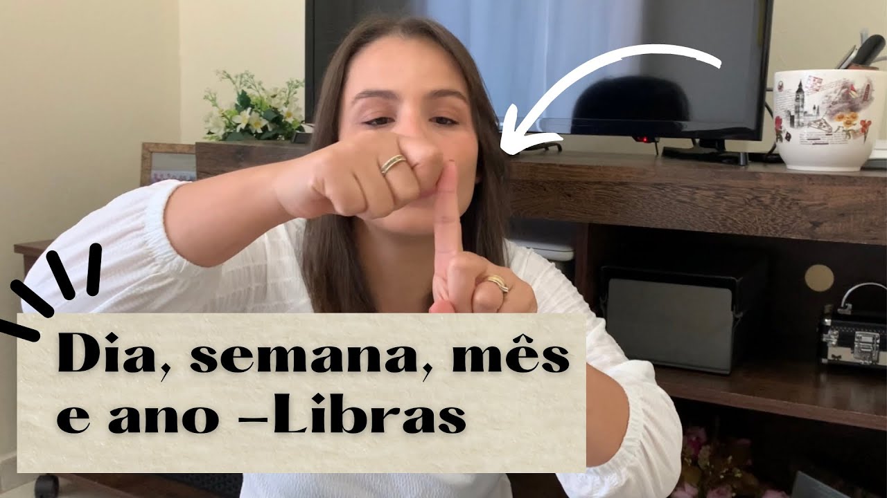 Como falar em Libras: Dia, Semana, Mês e Ano - Aula 12