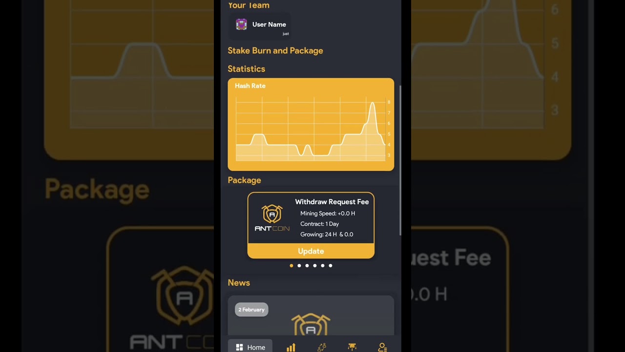 Ant network, Mining App, Create an account.how to start minig coin