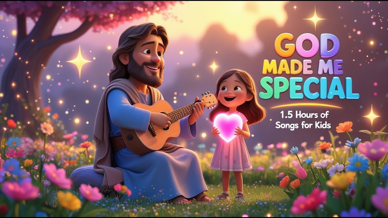 God Made Me Special ❤️ | 1 Hour of the Best Bible Songs for Kids 🎵 Sunday School Favorites