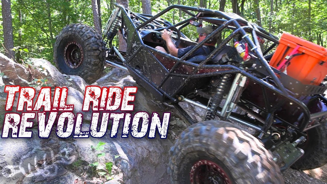 BUSTED KNUCKLE ROCK BOUNCER TRAIL RIDING at CHOCCOLOCCO
