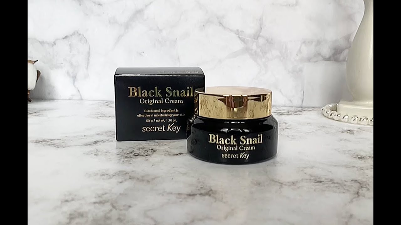 Крем для лица с муцином черной улитки Secret Key Black Snail Original Cream &ndash; обзор эксперта