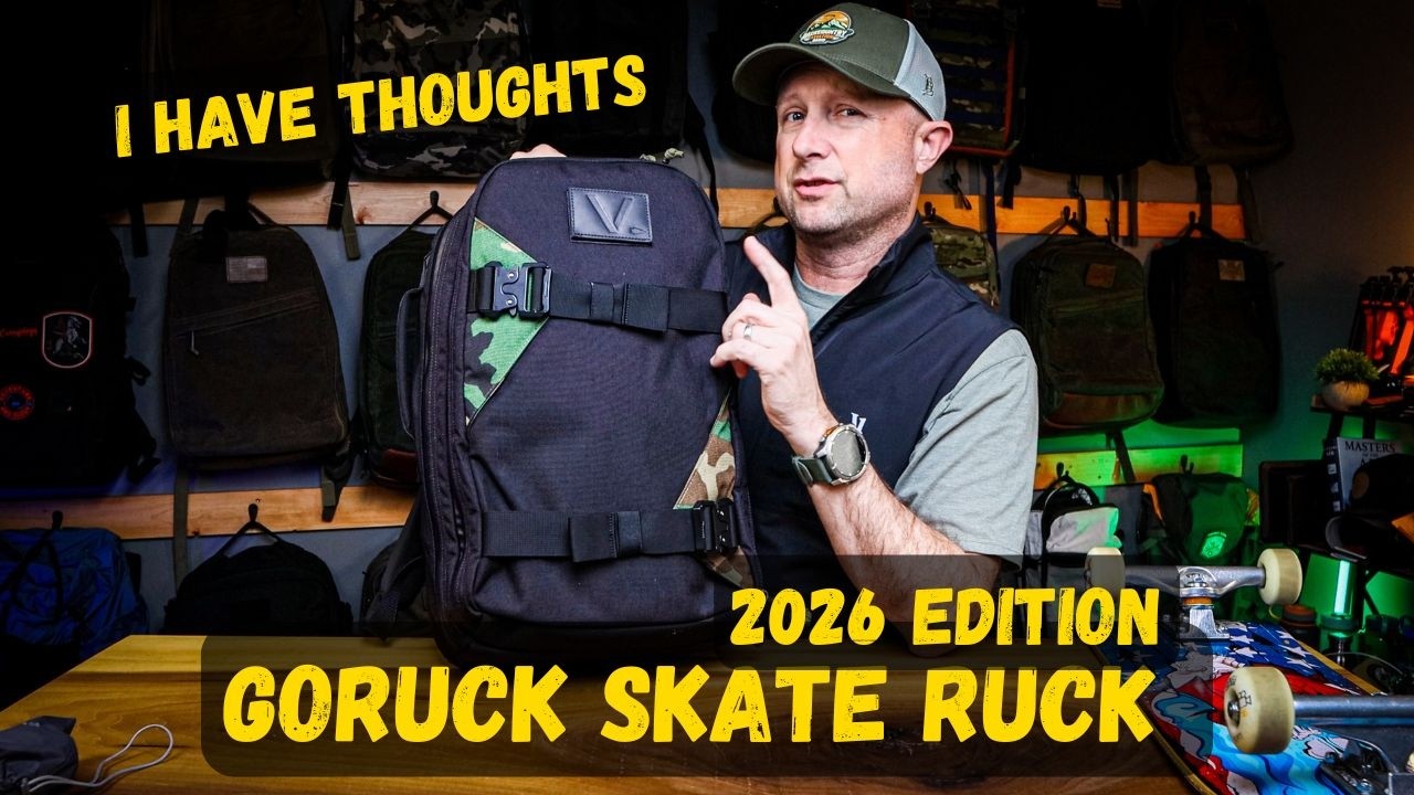 Рюкзак GORUCK Skate Ruck...версия 2026 года (двухсекционный рюкзак Bullet Ruck объемом 18 л) &mdash; вс...