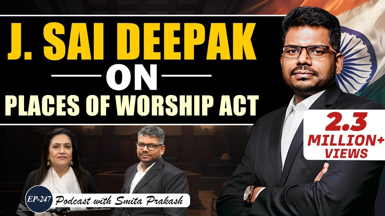 EP-247 | Waqf Amendment Bill and Mandir-Masjid Debate | J. Sai Deepak Gets Candid
