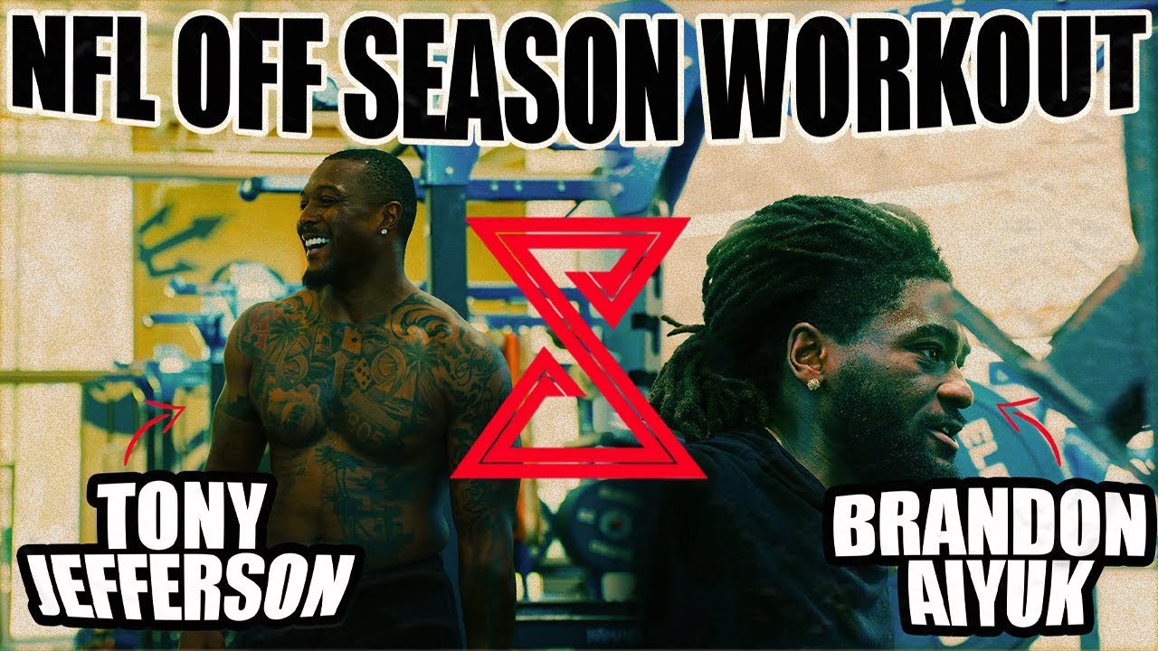 NFL Players BRANDON AIYUK & TONY JEFFERSON Putting in Work in the Weight Room | NFL Offseason 2024