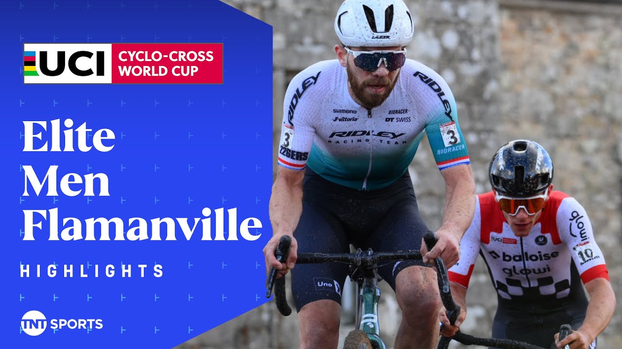 STUNNING VICTORY! 🤩  | Men's Flamanville Cyclocross World Cup Highlights | TNT Sports Cycling