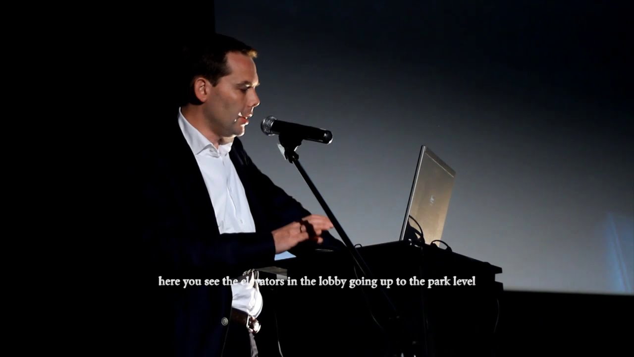 David Gianotten (OMA). Lecture in Jakarta. 2011