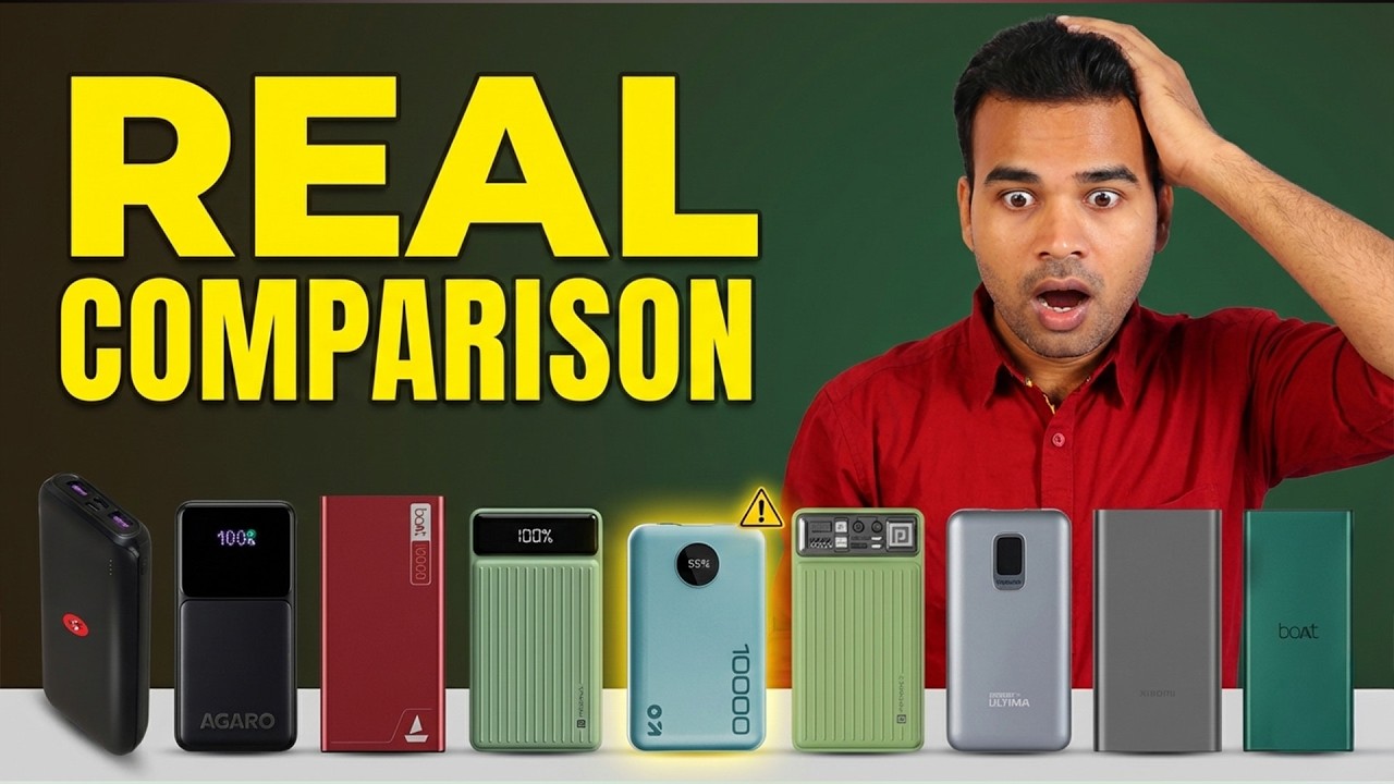 Tested Every Power Bank Under ₹1000 🔥 | Real Testing, No Paid Promo