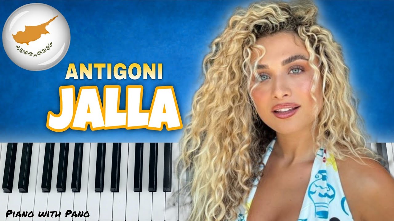 Antigoni - Jalla | Cyprus 🇨🇾 | Piano Cover | Eurovision 2026 #esc2026 