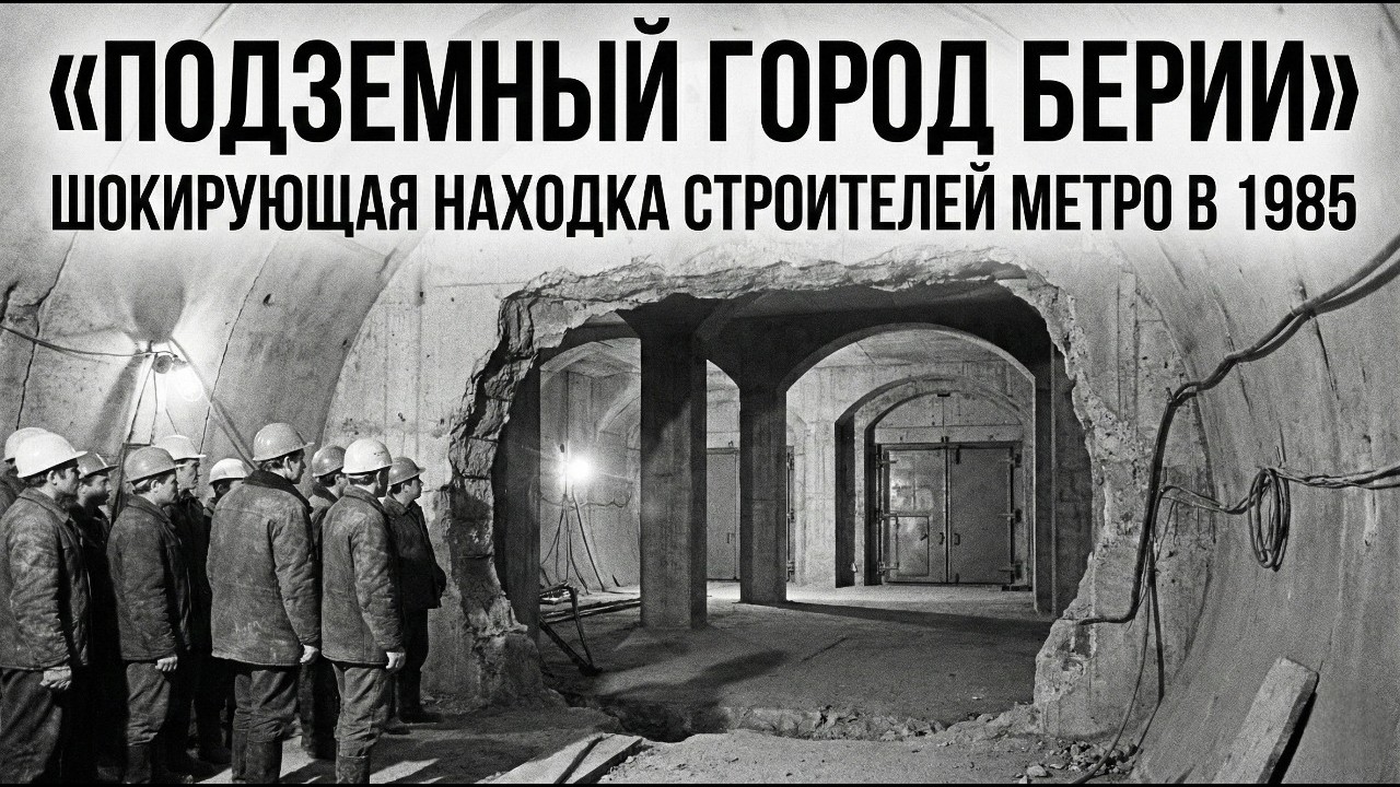 Строители метро нашли СЕКРЕТНЫЙ ГОРОД под Москвой! Что скрывало КГБ в 1985?