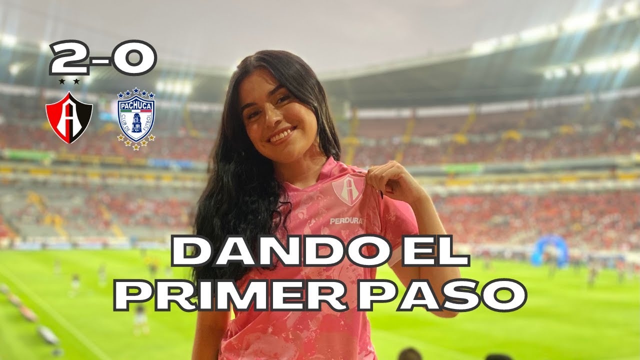 ¡POR EL BICAMPEONATO! / ATLAS VS PACHUCA FINAL DE IDA - CAMILA DE LA MORA