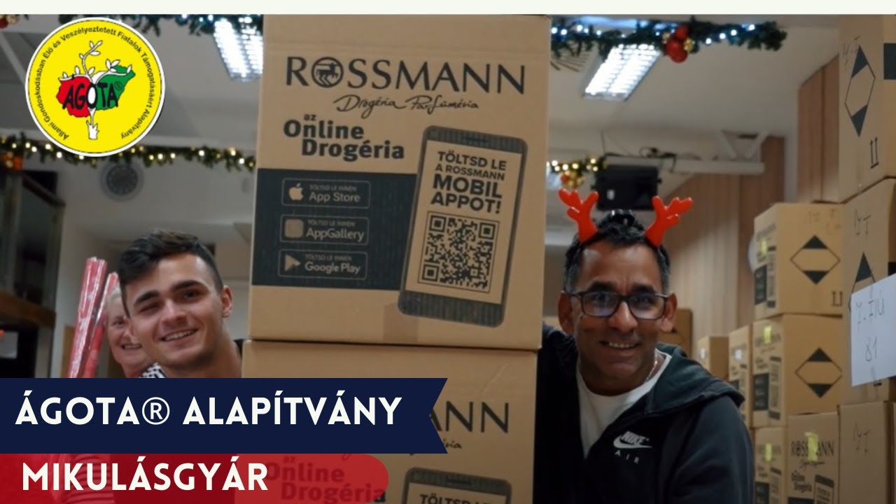 Mikulásgyárrá változott az ÁGOTA Alapítvány szegedi központja
