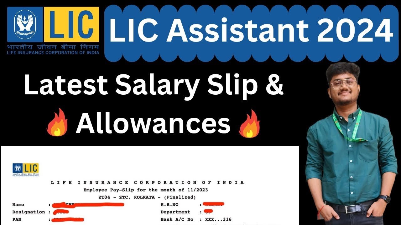 LIC Assistant Salary 2024 | Latest LIC Assistant Salary Slip | LIC Assistant Notification 2024