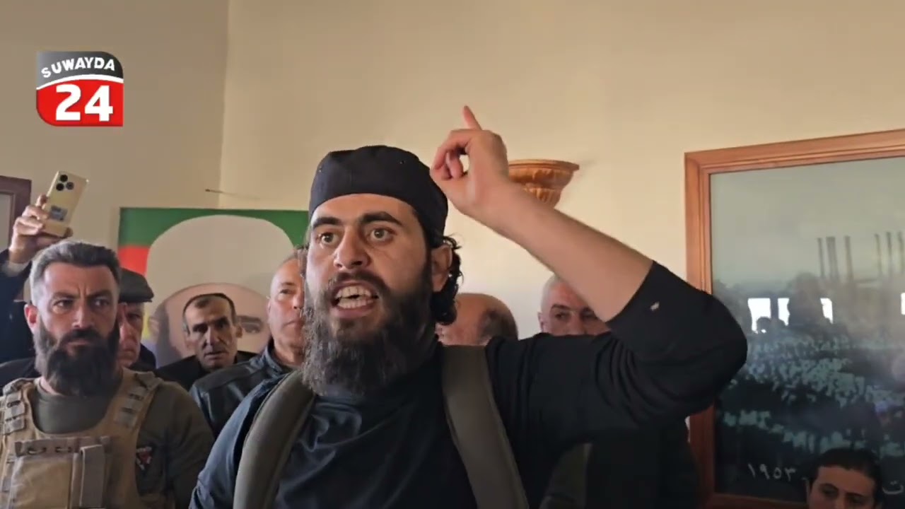 الناشط قاسم الجاموس أبو وطن من دارة الرئاسة الروحية في قنوات بضيافة الشيخ حكمت الهجري