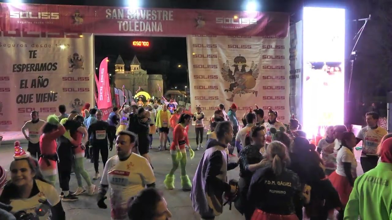 4 Video entrada en meta San Silvestre Toledana, 2025