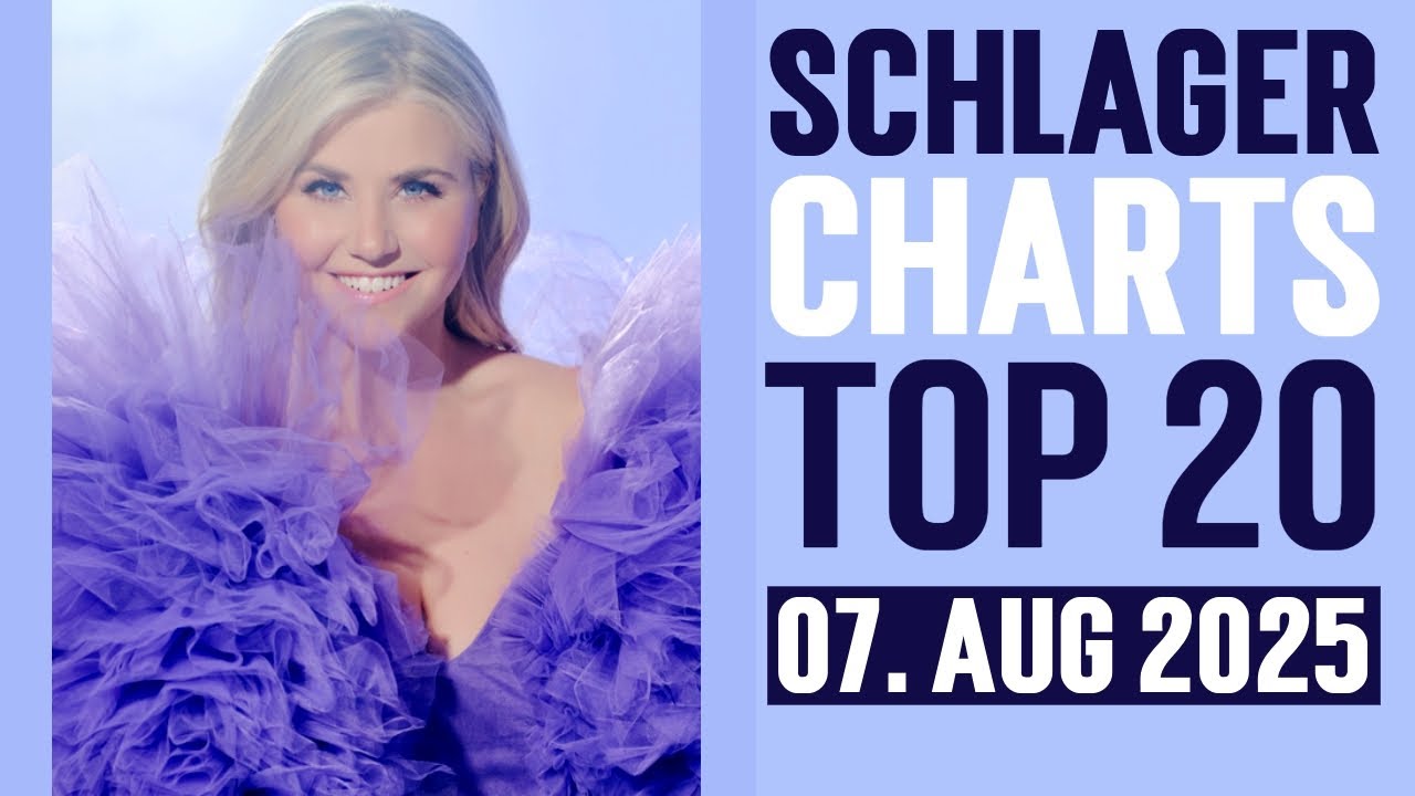Schlager Charts – 07.08.2025 | Spektakel an der Spitze – Entscheidung im Fotofinish? 🏁