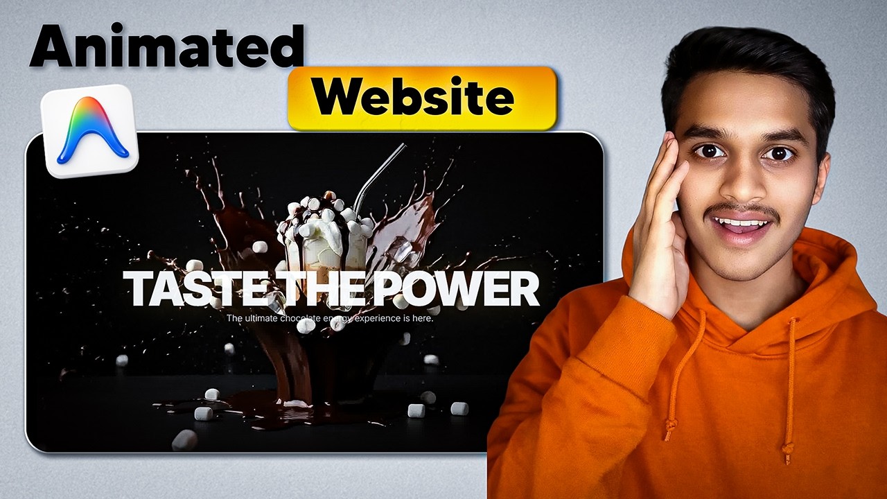 I Built an Animated Product Website in 20 Minutes using AI (Google Anti-Gravity)